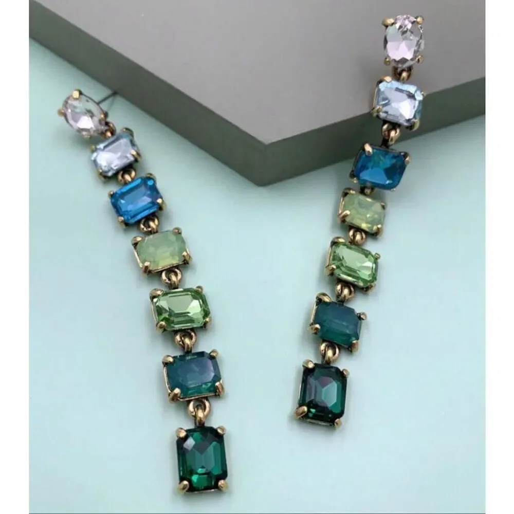 Emerald Green Earrings